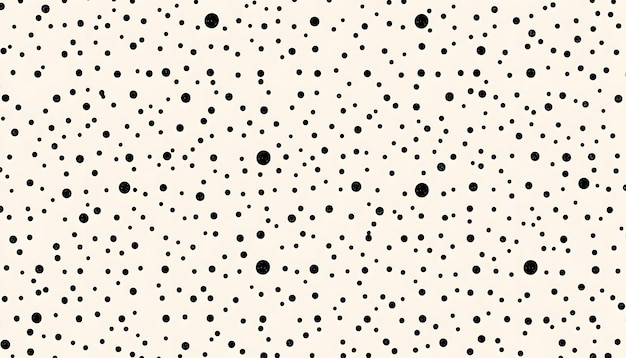 a white background with black dots and dots