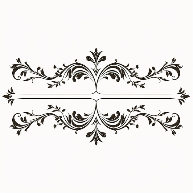 a white background with a black and white design on it