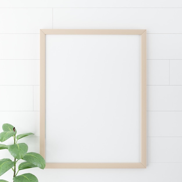 white background with frame