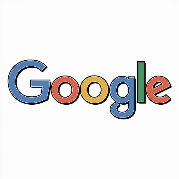 a white background with the google logo on it