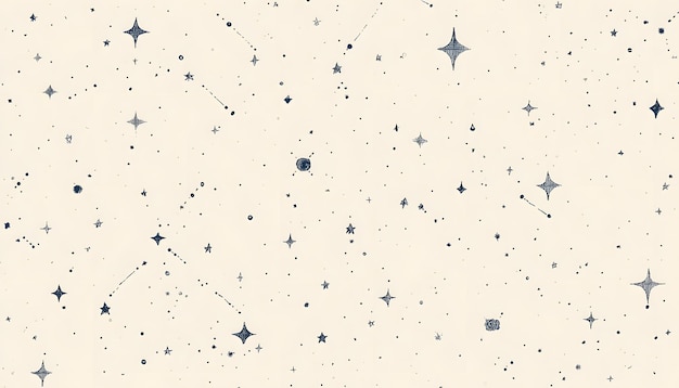 a white background with many stars and a blue star