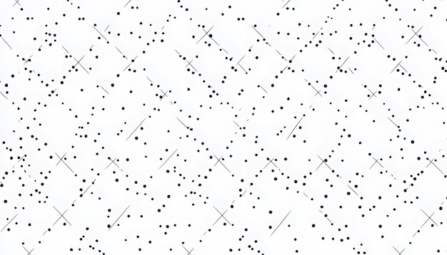 a white background with a pattern of dots and dots