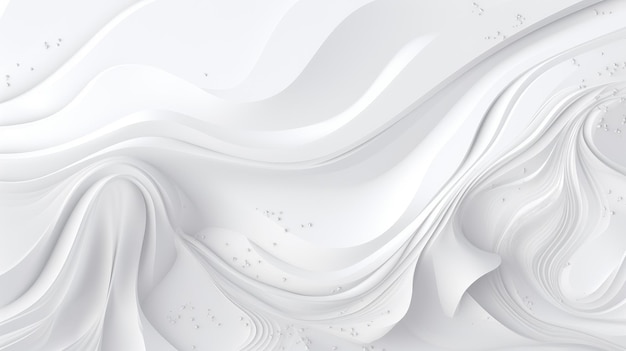 A white background with a wavy pattern of white waves