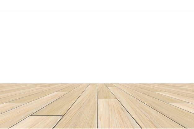 White background wood floor