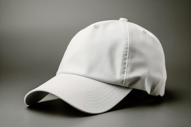 white baseball cap mockup ai generated