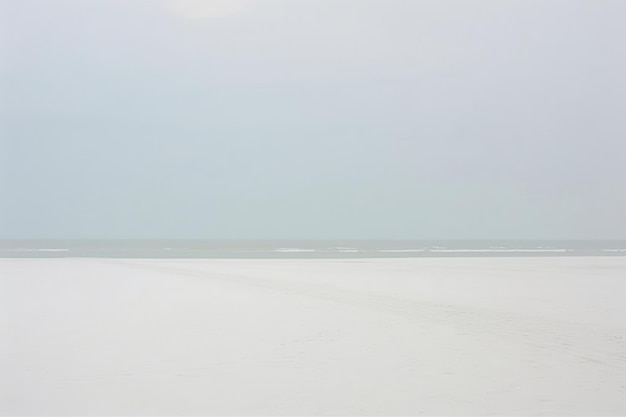 Photo white beach landscape outdoors horizon