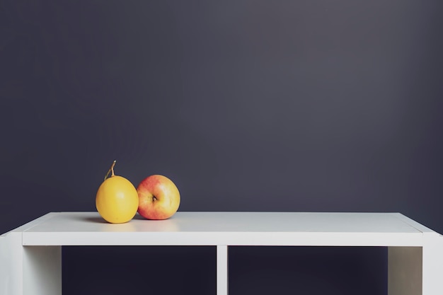 White and black classic elegant shelf decor mockup b