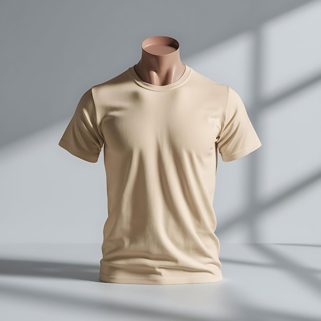 Photo of white blank t shirt for men mock up templates