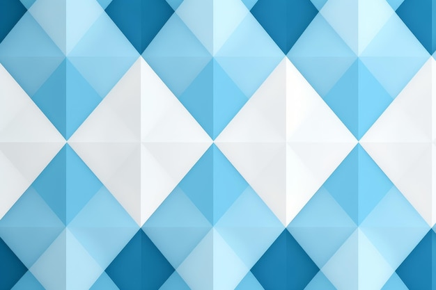 White blue rhombuses Fabric texture Generate AI