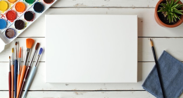 Photo a white board with a blue and red paint on it