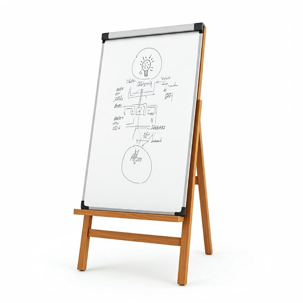 a white board with a drawing of a mathematical diagram on it