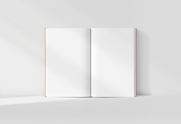 a white book opened to a page that says  the word