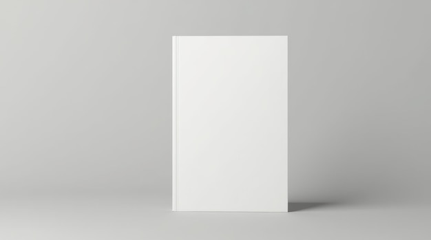 a white book with a white cover that says quot blank quot on the bottom