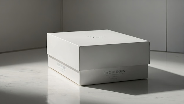 a white box containing a set of skin care products