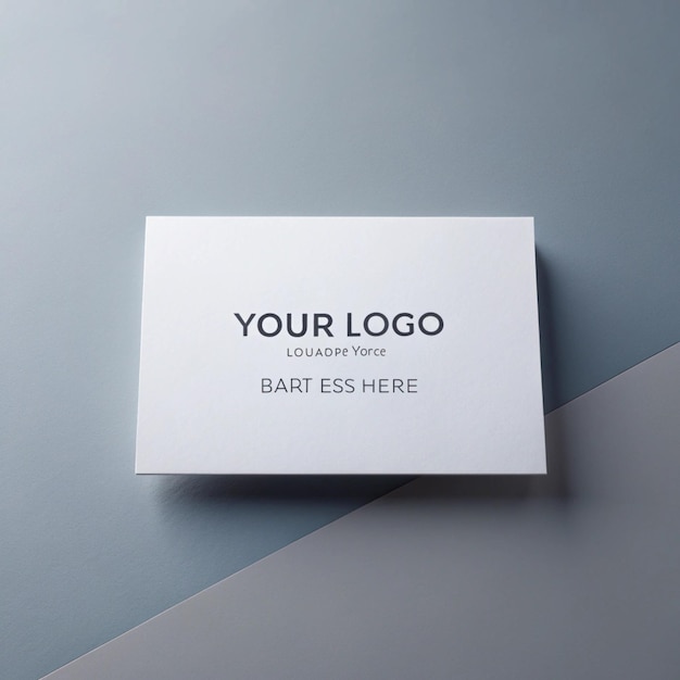 a white box that says your logo on it