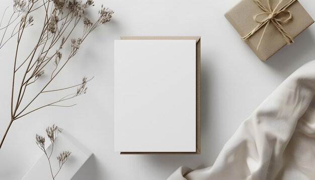 a white box with flowers and a white box on the wall