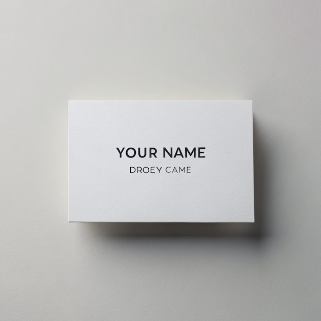 Photo a white box with a name  your name  on it