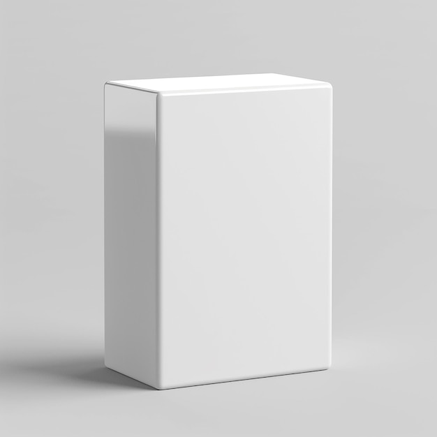 a white box with a white box on the side