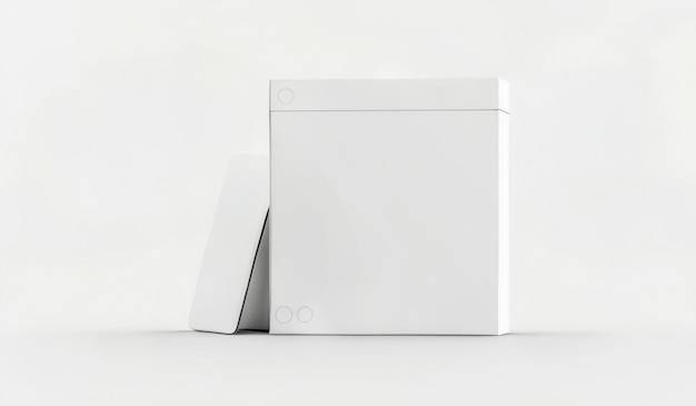 a white box with the word  lg  on the front