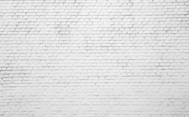 White brick  background