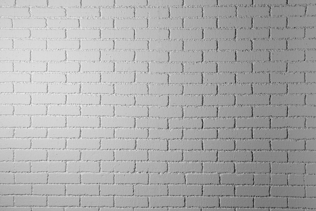 White brick wall background