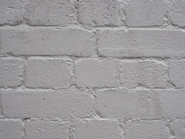 White brick wall background