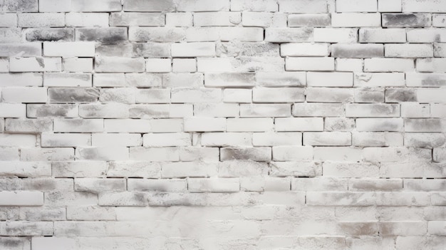 White brick wall texture