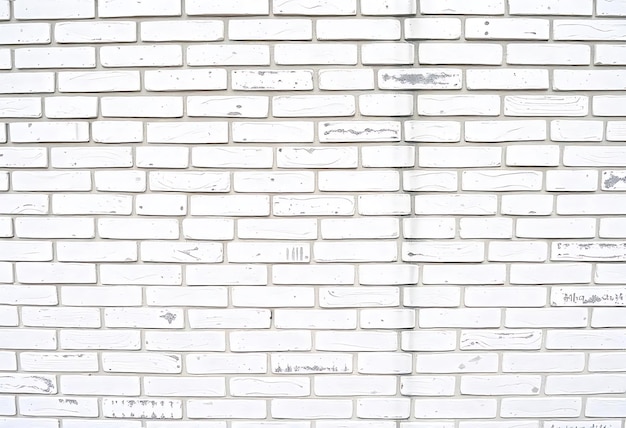 Photo a white brick wall with the word quot s quot written on it