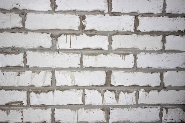 White brick wall