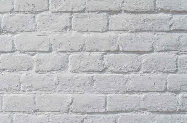 White brick wall