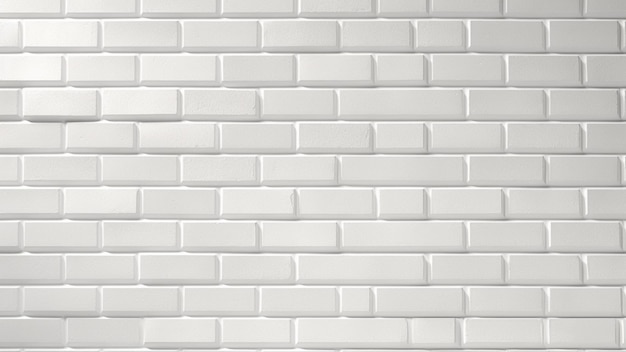 A white bricks pattern background AI generated realistic 32K