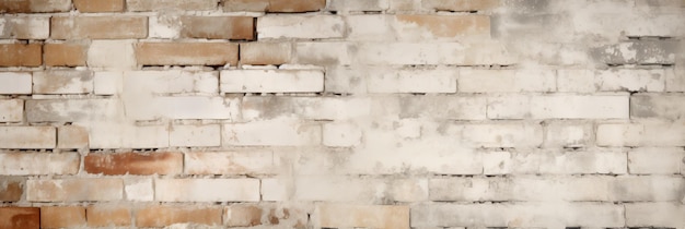 White bricks on a wall