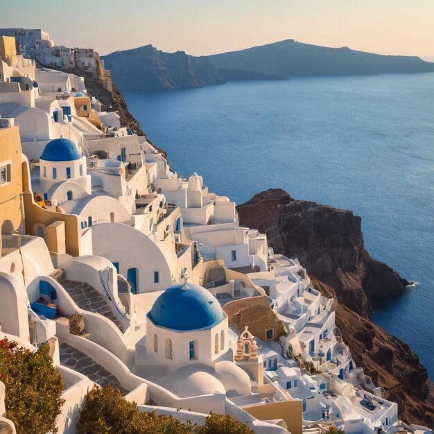 a white building with a blue dome on the top of it