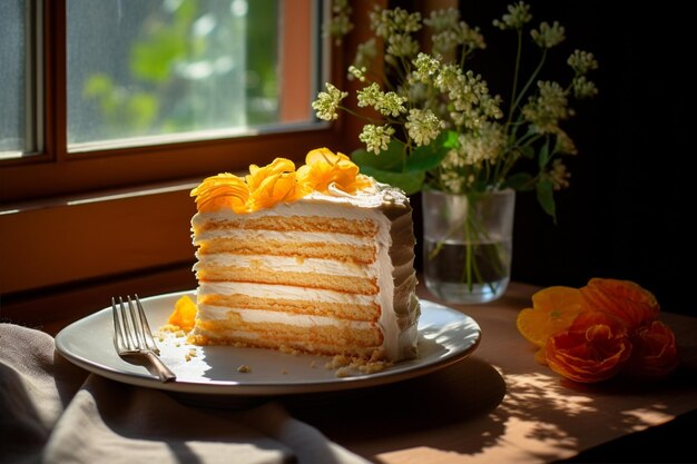 White Cake Plate