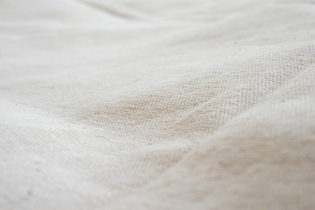 White calico fabric cloth background texture