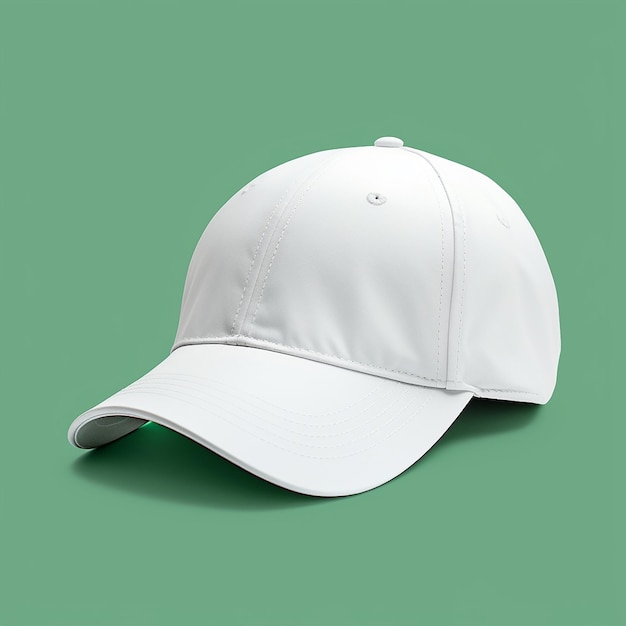 a white cap that says quot the white quot on the front