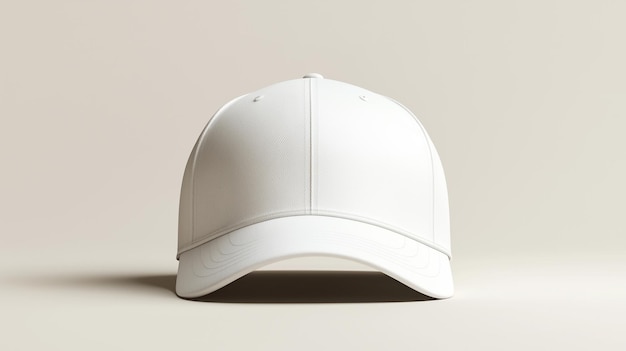 a white cap with a white cap that says quot visor quot