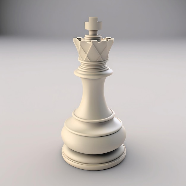 A white chess piece with the word chess on it