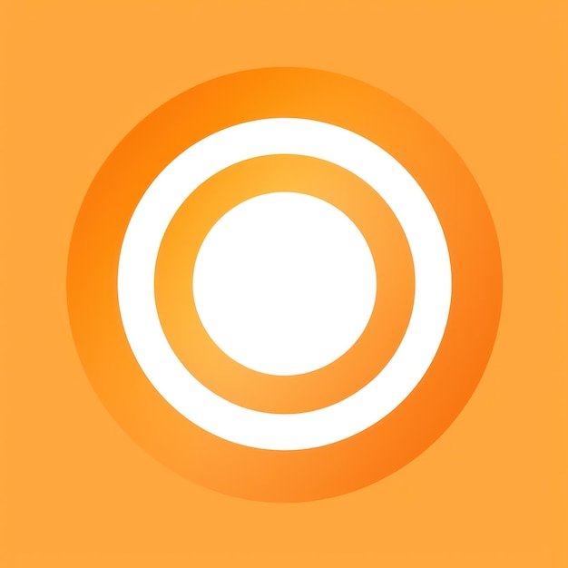 White circle orange background pixelperfect simple flat v 52 Job ID 280f9339c4c6495ea88ac0e90be236ce