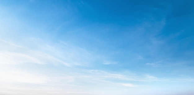 White cloud with blue sky background