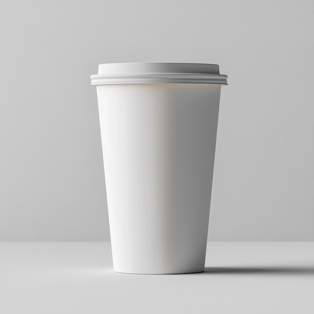 a white coffee cup with a white lid that says  starbucks  on the bottom