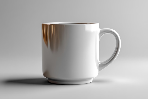 White Coffee Mug Mockup