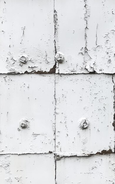 White colored Distressed metal texture