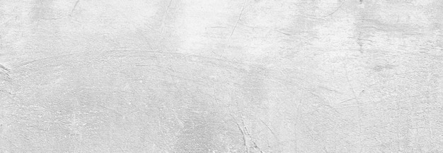 White concrete scratched Panoramic white plaster wall surface