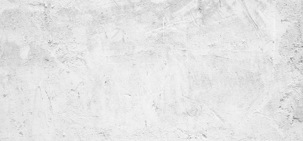 White concrete wall texture background. Banner