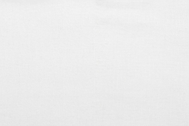 White cotton fabric texture background seamless pattern of natural textile