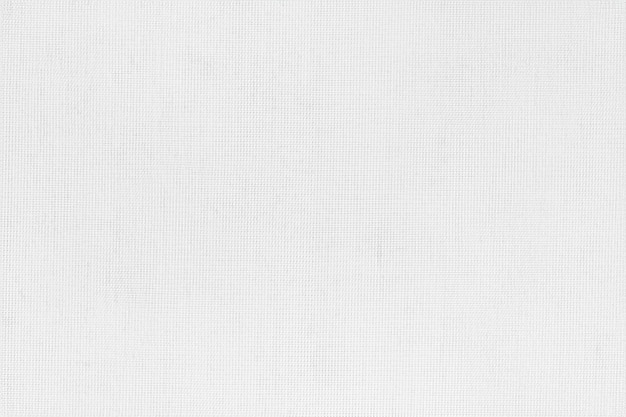 White cotton fabric texture background seamless pattern of natural textile