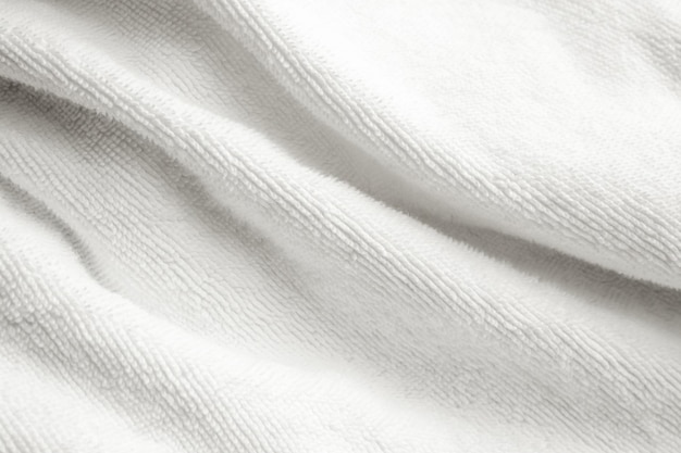 white cotton fabric towel texture abstract background