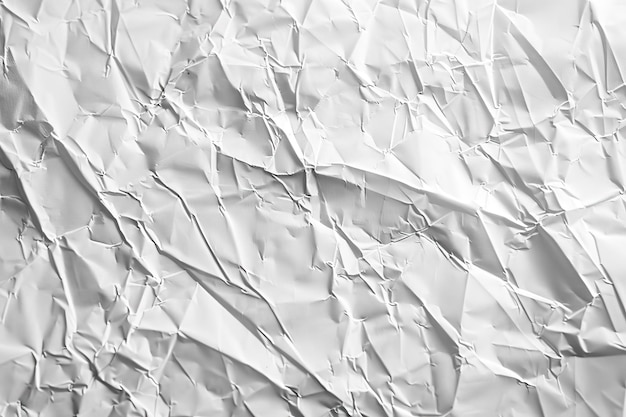 white crinkled paper texture