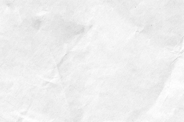 White crumpled paper texture background. Close-up.